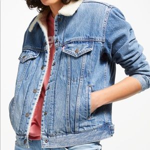 Levi’s Ex Boyfriend Sherpa Denim Jacket